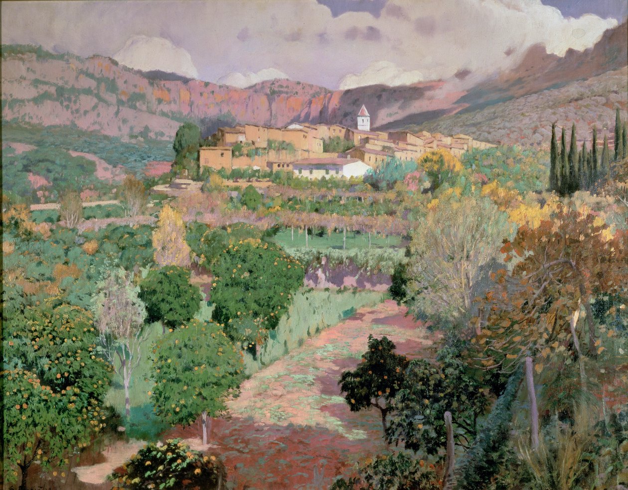 Soller, Majorca by Santiago Rusinol i Prats