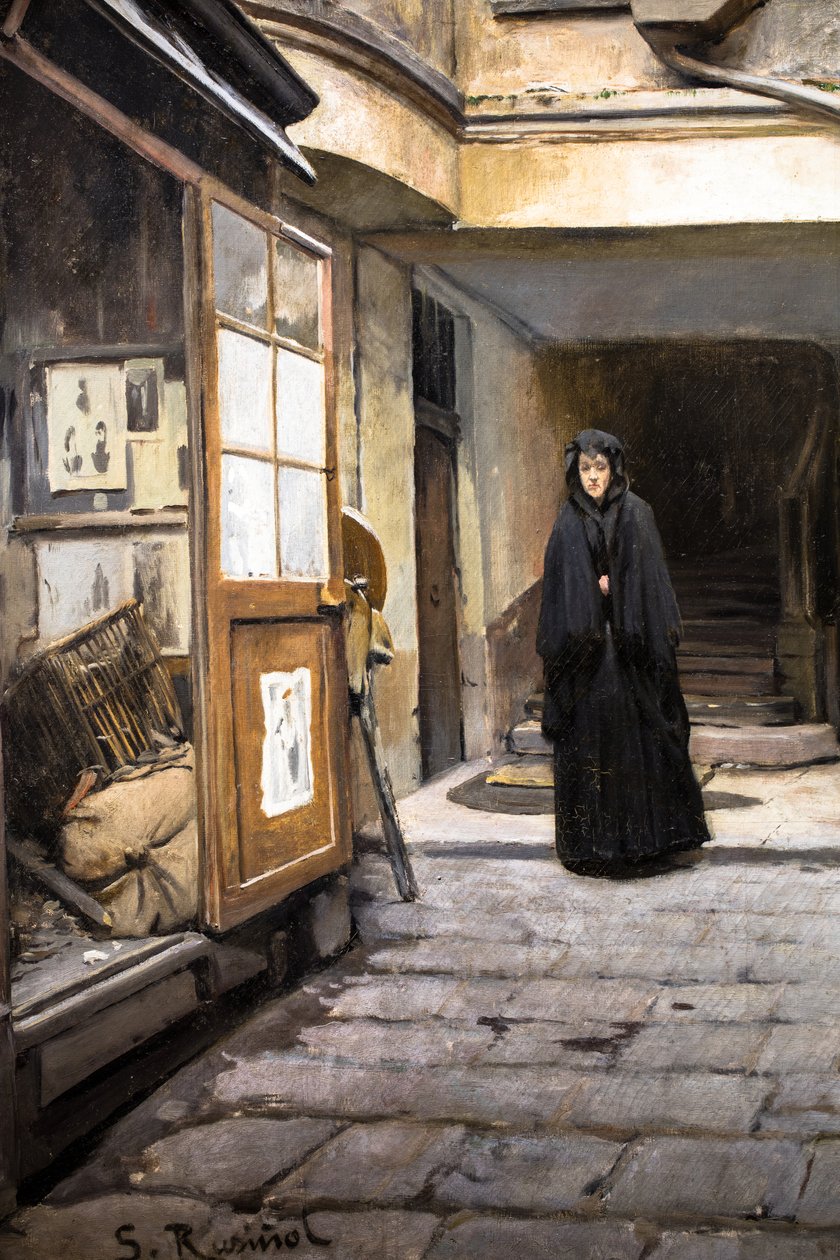 The Pawnshop by Santiago Rusinol i Prats