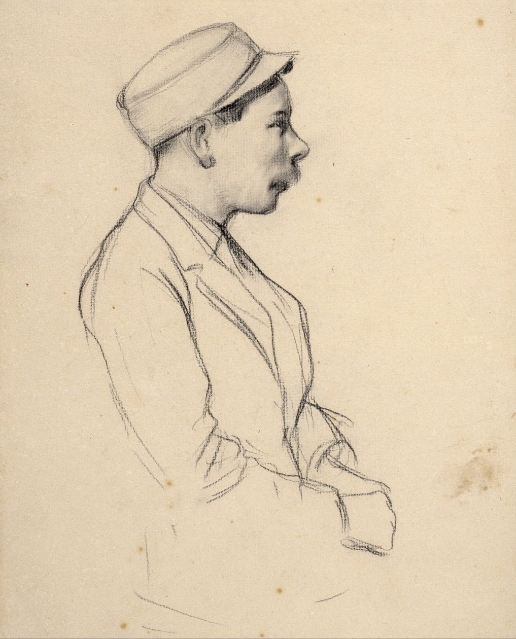 Portrait of a Man by Santiago Rusiñol