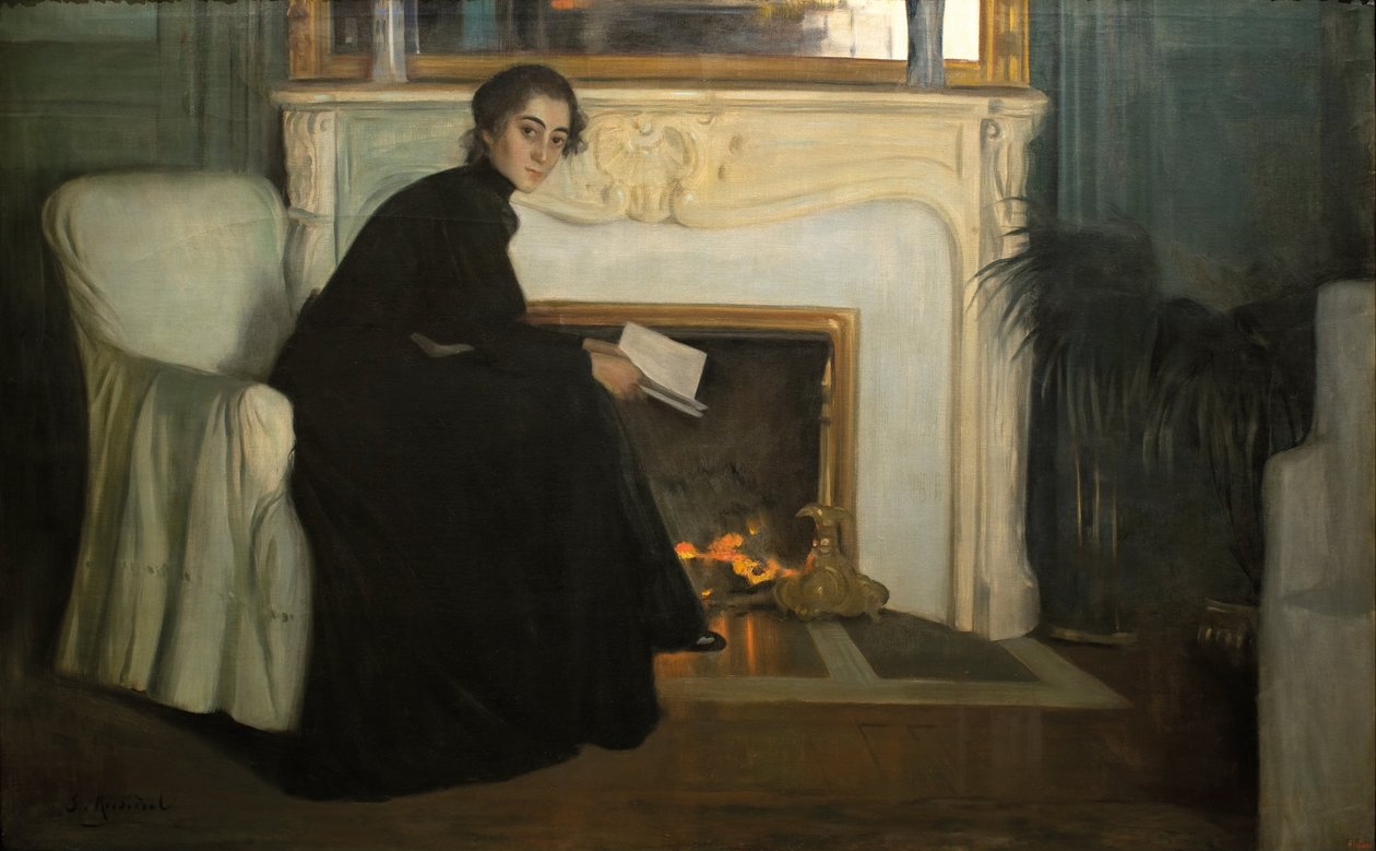 Romantic Novel by Santiago Rusiñol