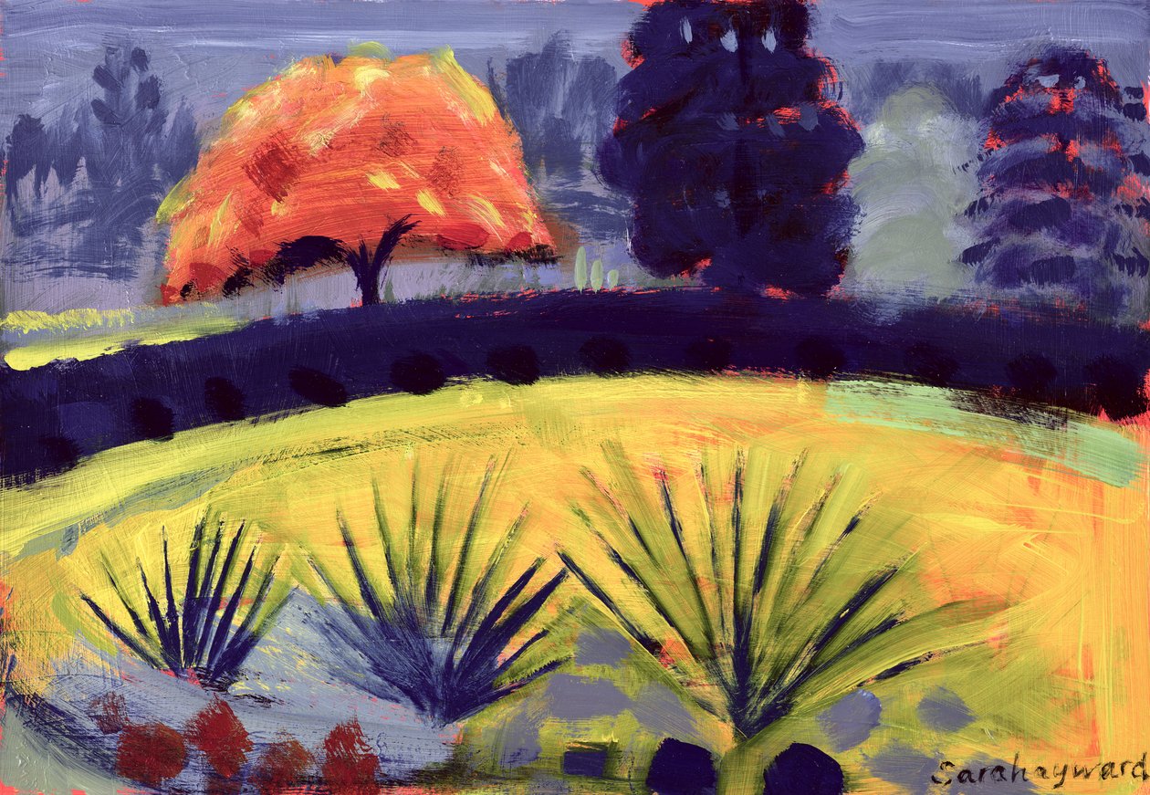 Botanical Gardens, Autumn by Sara Hayward
