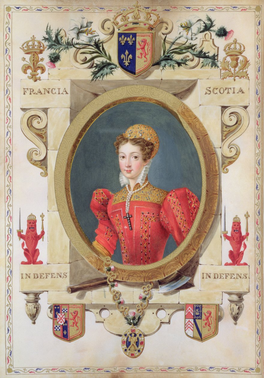 Portrait of Mary Queen of Scots (1542-87) from 