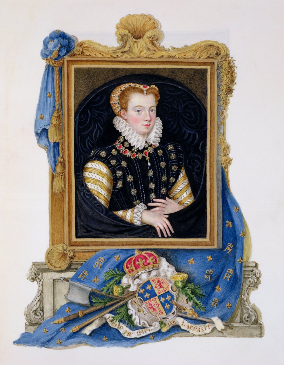 Portrait of Mary Queen of Scots (1542-87) from 