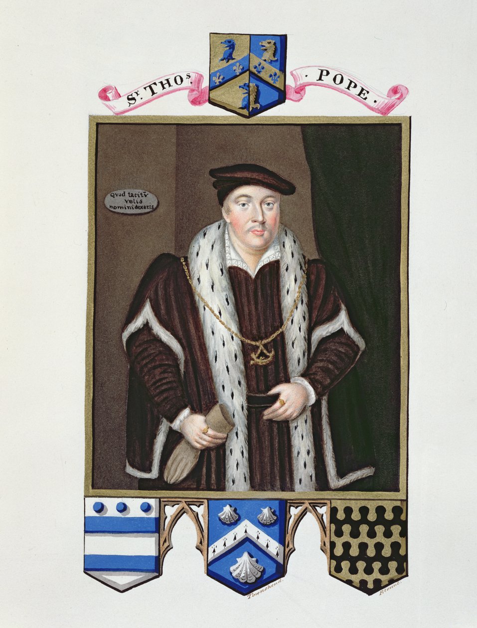 Portrait of Sir Thomas Pope from 