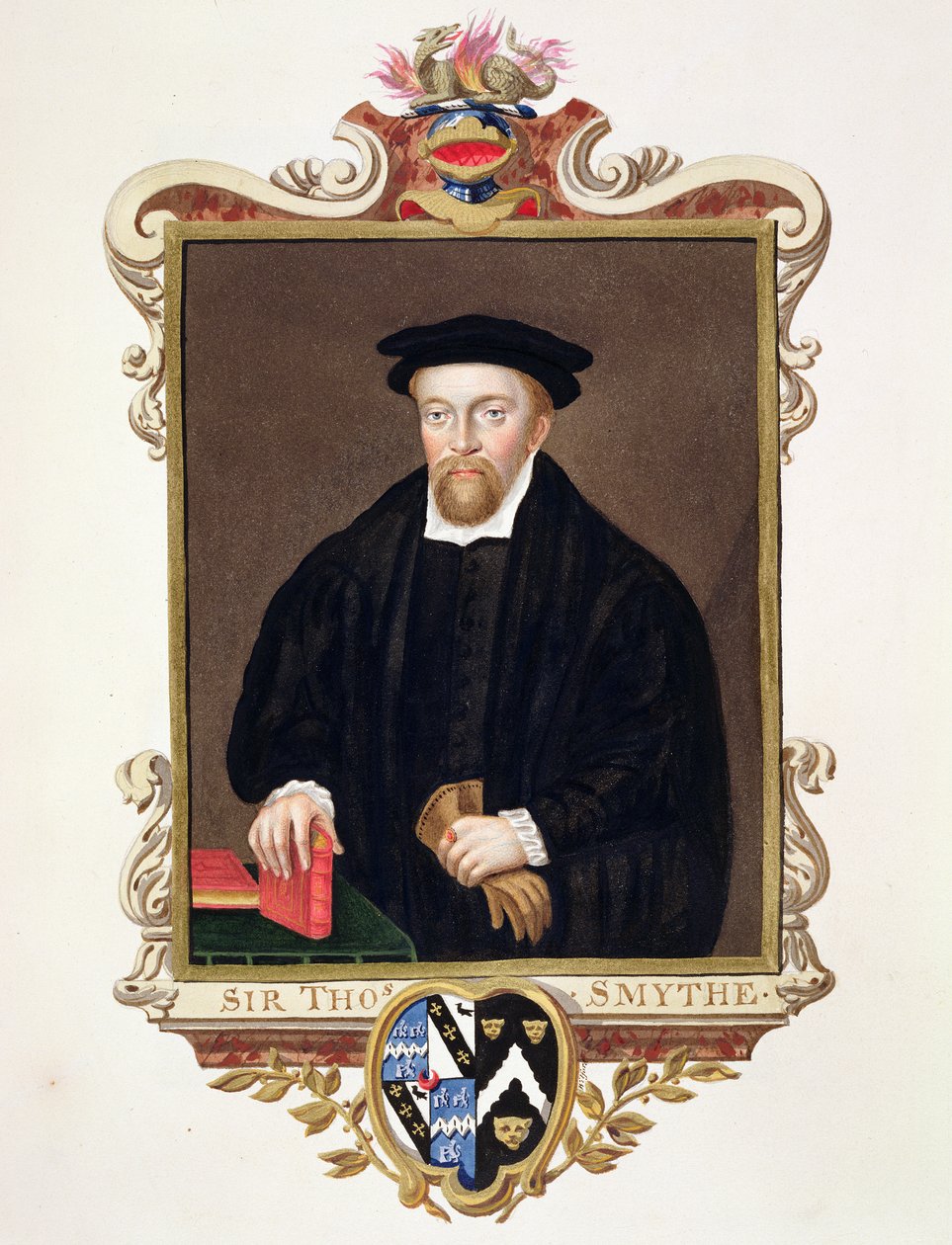 Portrait of Sir Thomas Smythe (c.1558-1625) from 