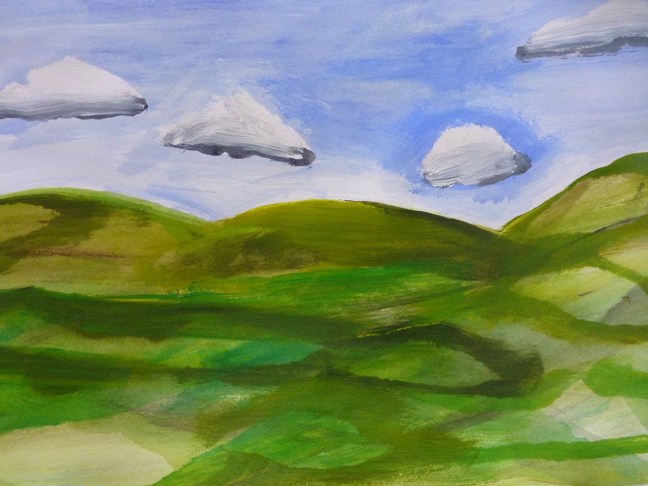Green Hills by Sarah Thompson-Engels