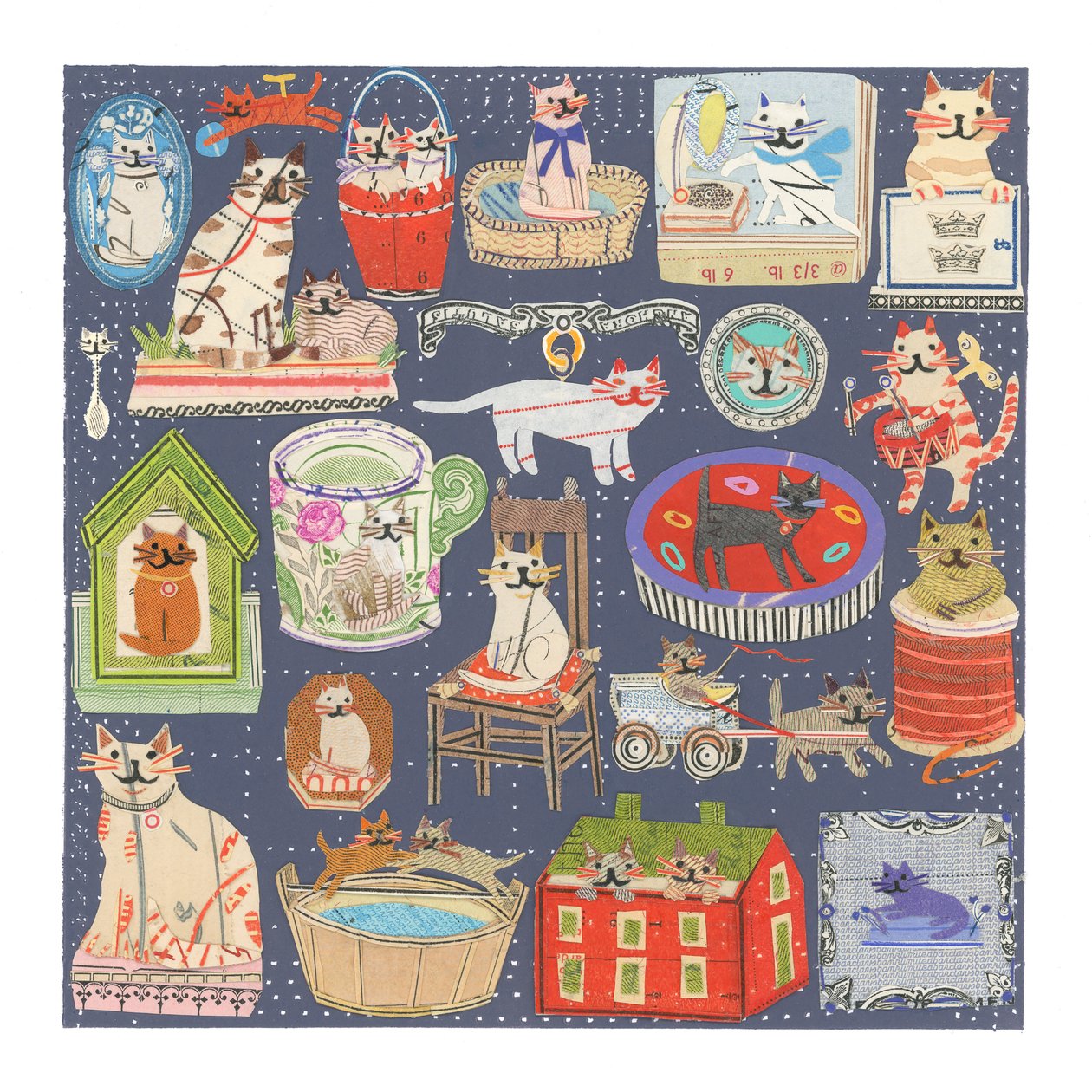 Cats, Cats, Cats, 2022 by Sarah Battle
