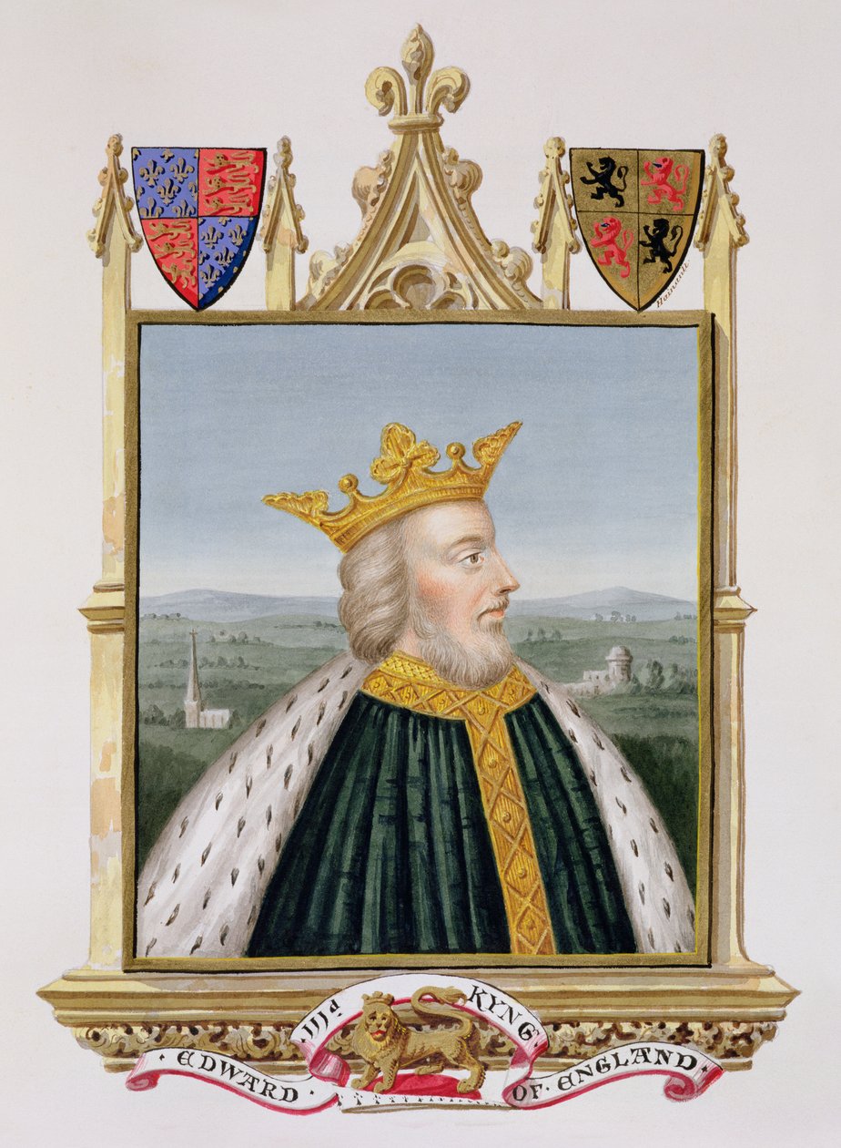 Portrait of Edward III, King of England by Sarah Countess of Essex
