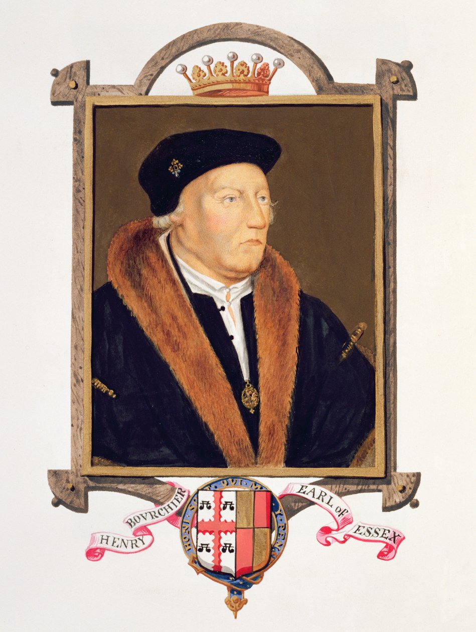Portrait of Henry Bourchier, 2nd Earl of Essex by Sarah Countess of Essex