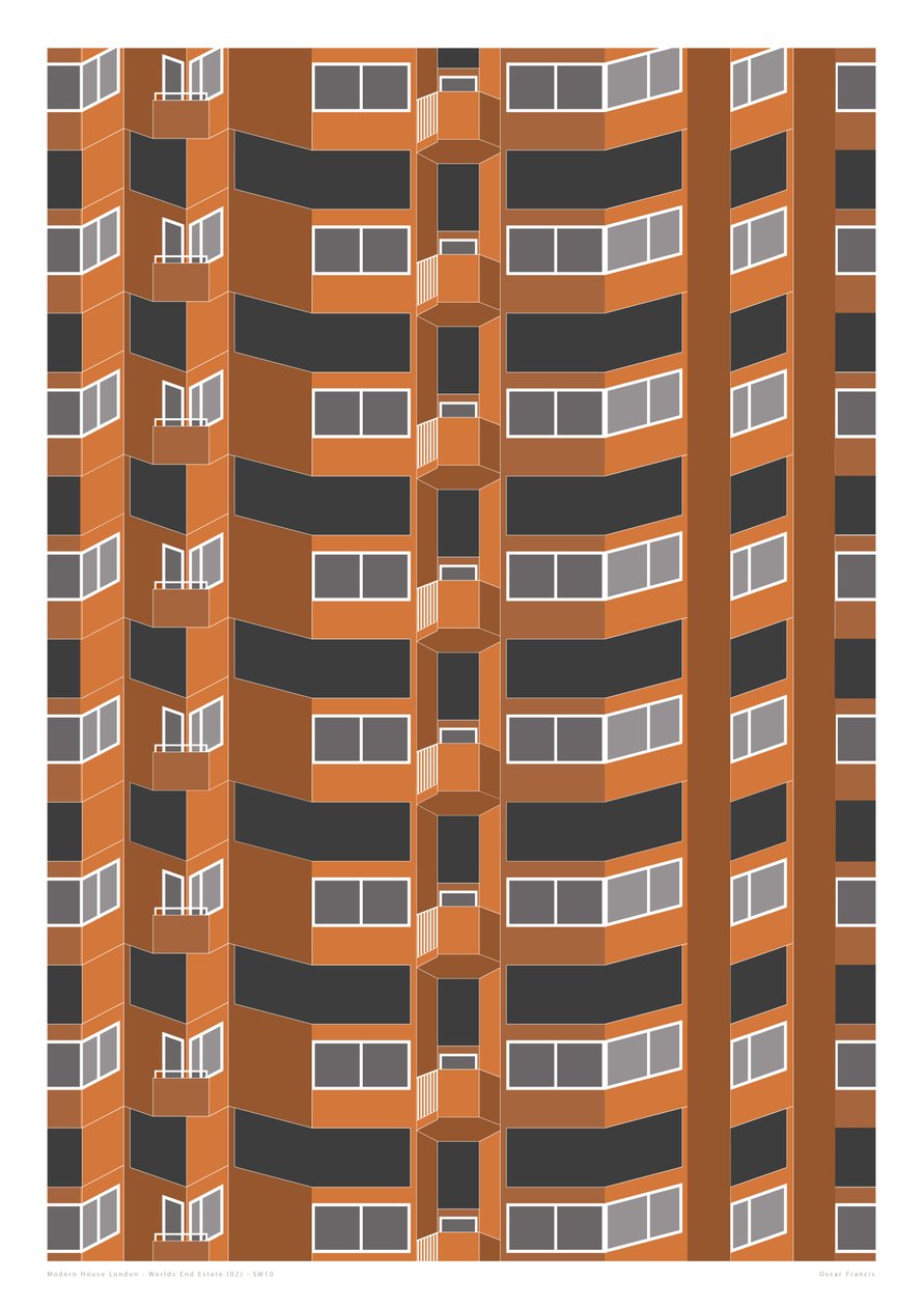 Worlds End Estate, 2014 by Sarah Evans