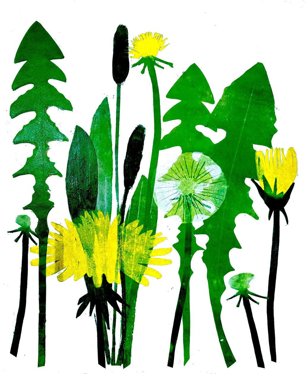 Dandelions by Sarah Thompson Engels