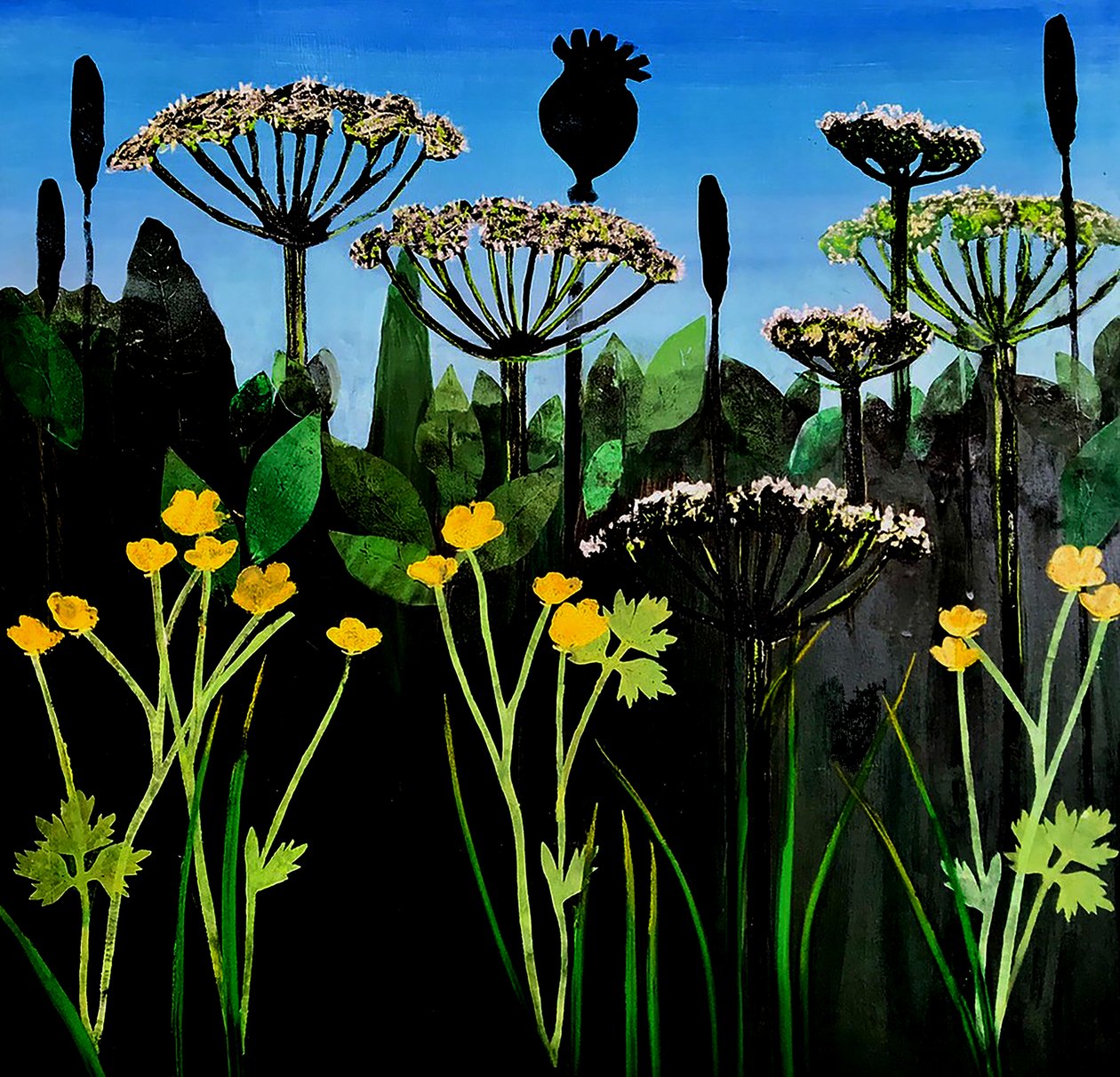 Buttercups, 2020 by Sarah Thompson Engels