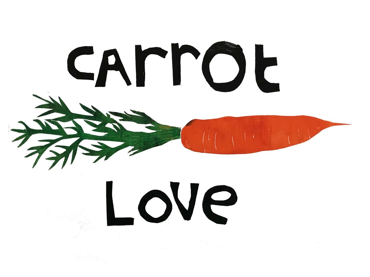 Carrot love by Sarah Thompson-Engels