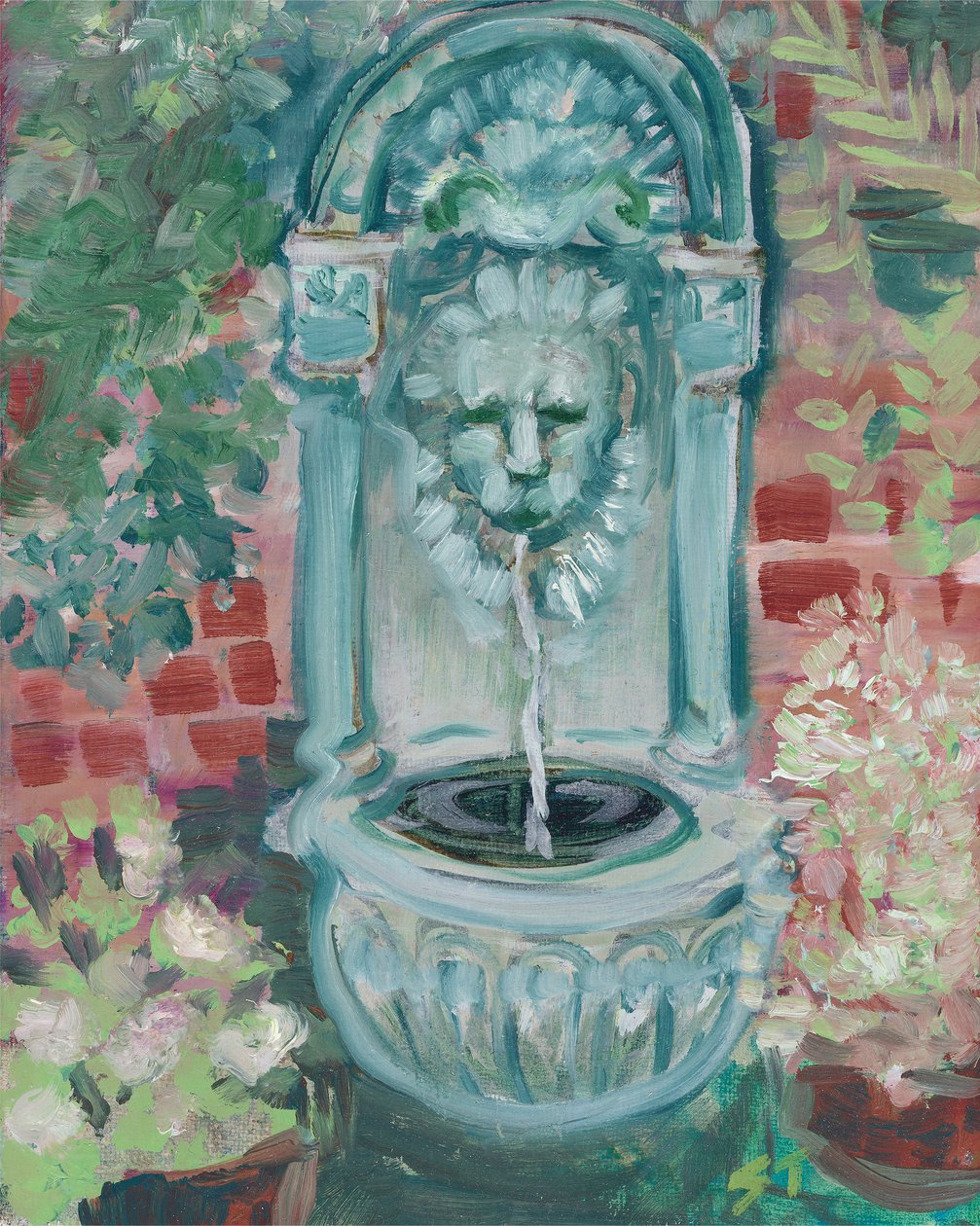 Lion in the Ferns by Sarah Tudor