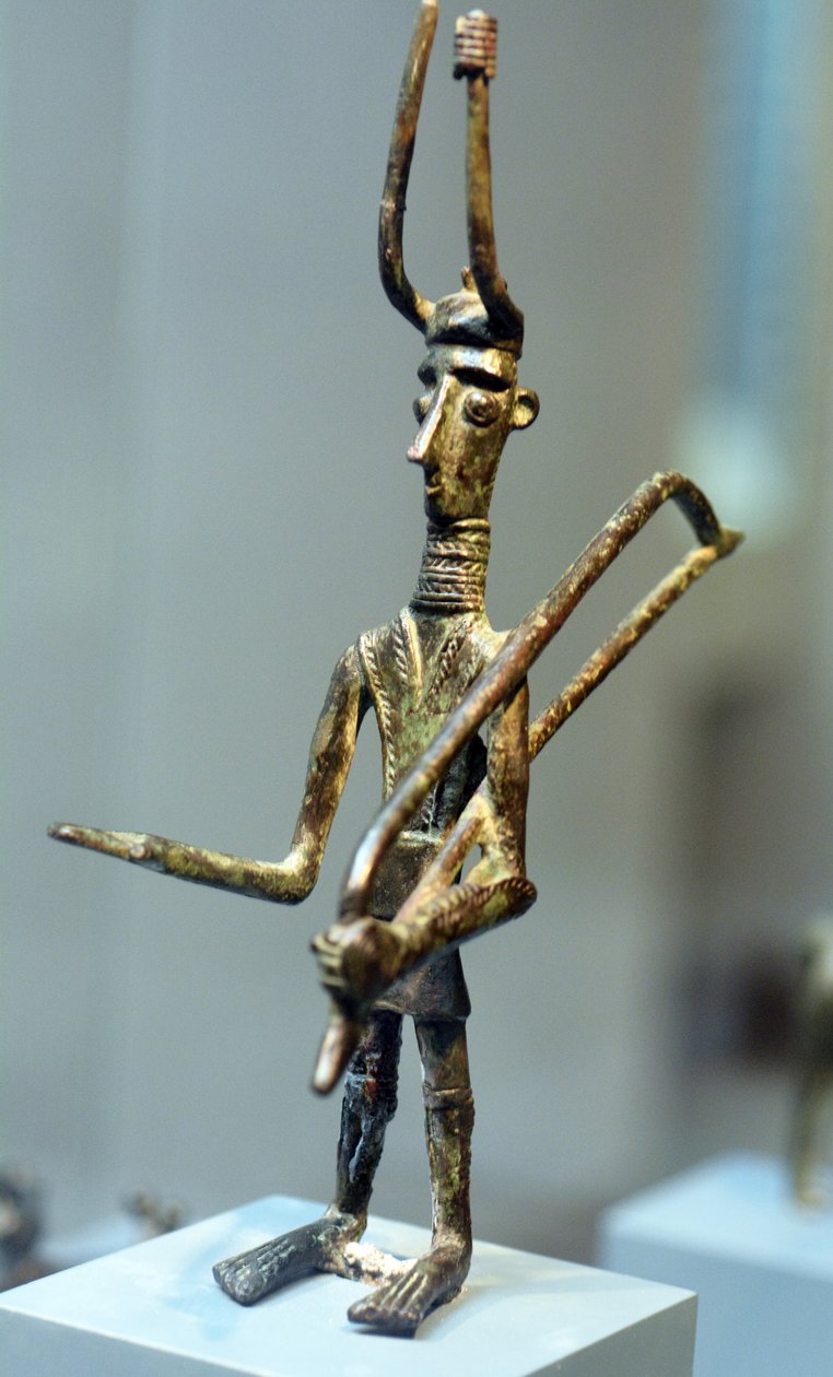Figurine of a warrior, c.1800-1200 BC by Sardinia Nuragic Civilization