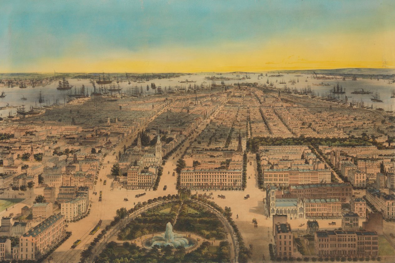 New-York Union Square, Looking South by Sarony and Co