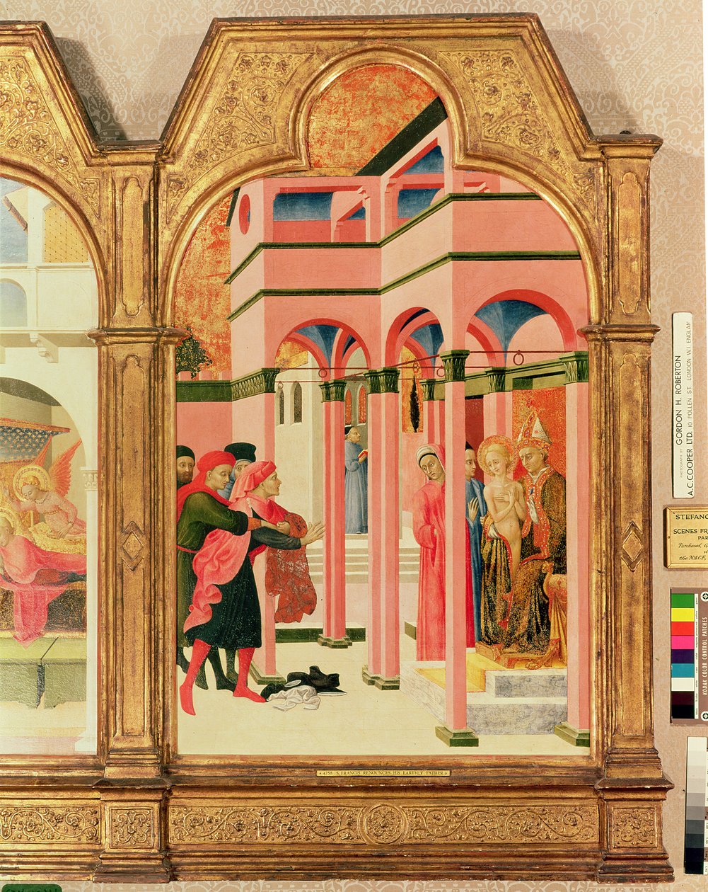 St. Francis Renounces his Earthly Father by Stefano Sassetta