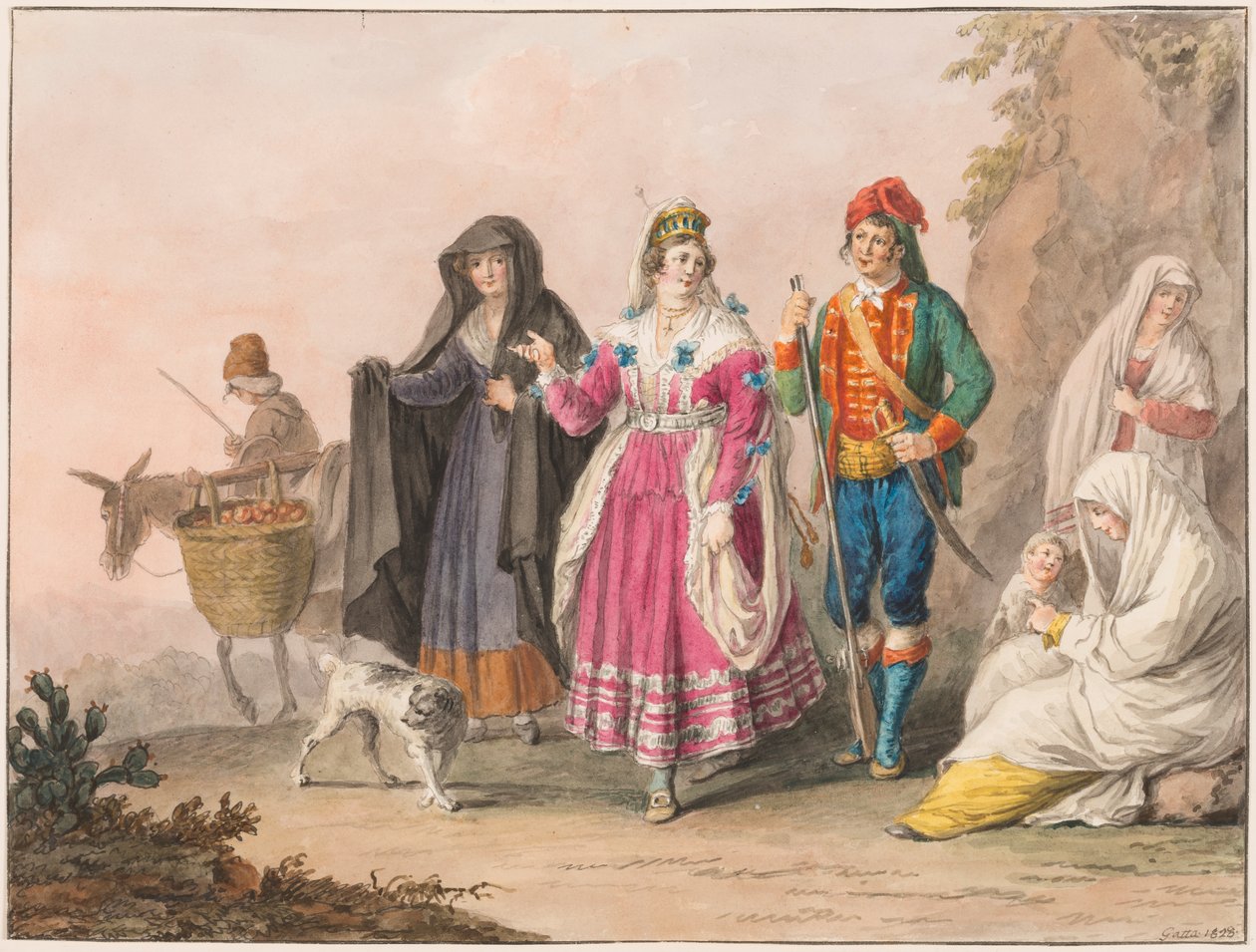 Costumes of Sicily by Saverio della Gatta