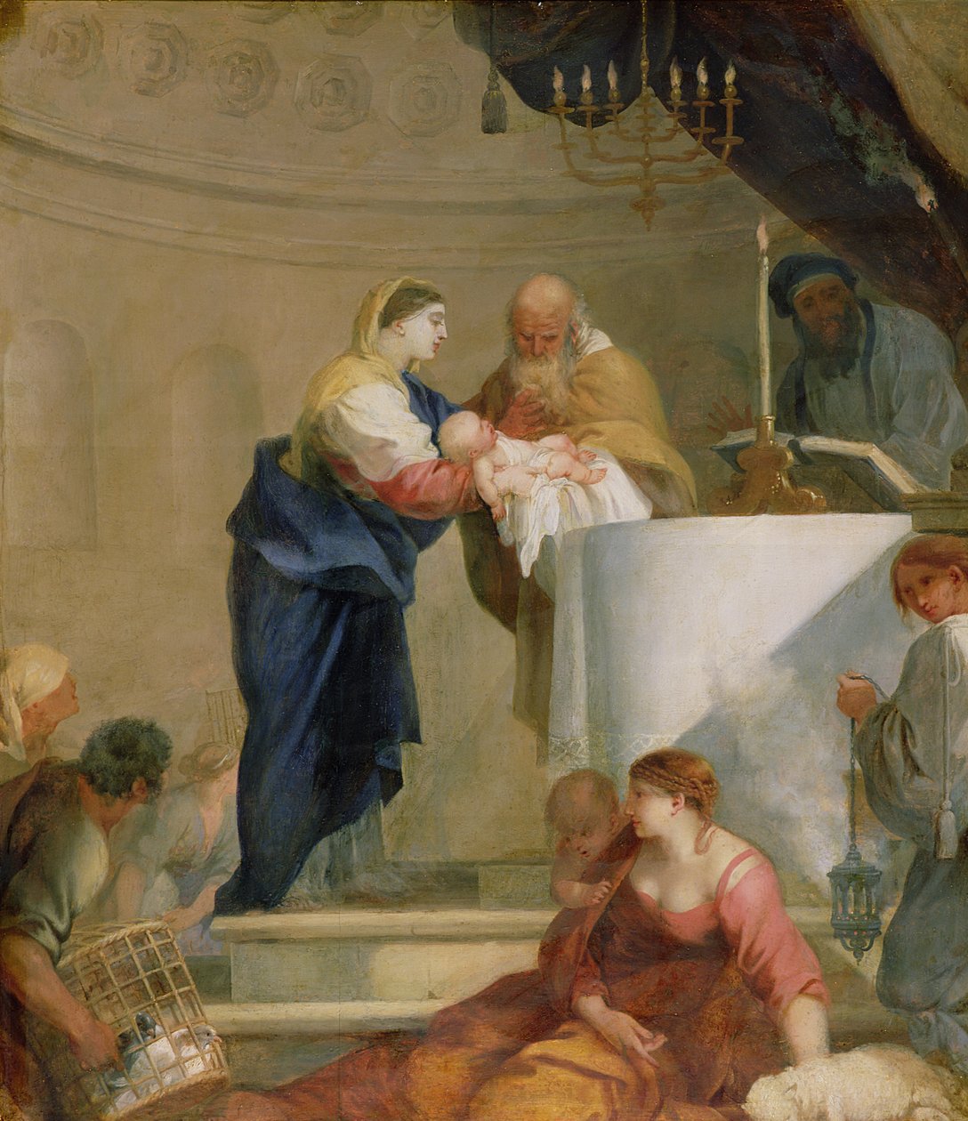 The Presentation in the Temple by Sébastien Bourdon