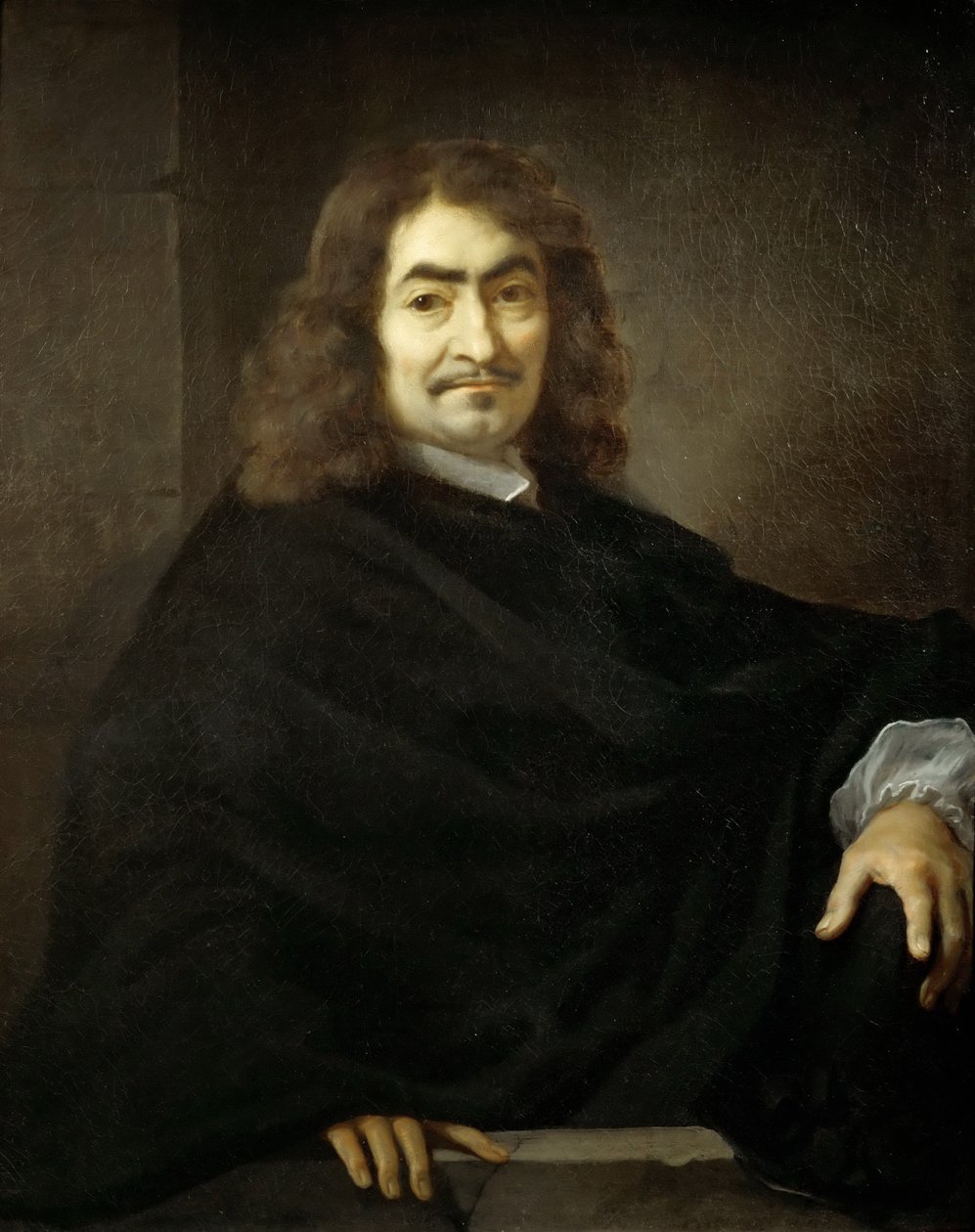 Presumed Portrait of René Descartes by Sébastien Bourdon