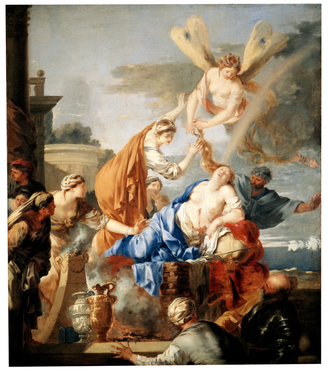 The Death of Dido by Sébastien Bourdon