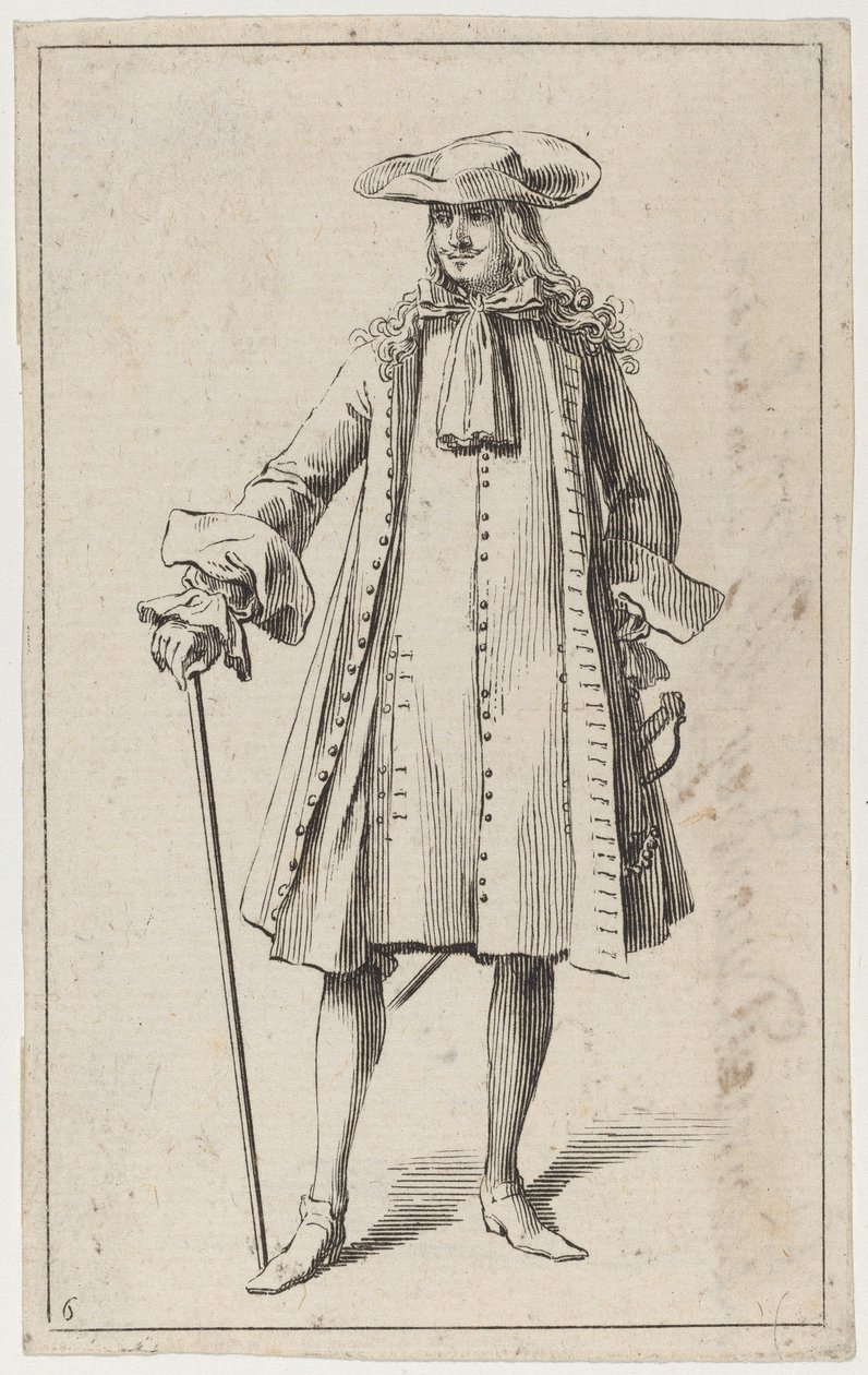 Man with a Sword by Sébastien Le Clerc the elder