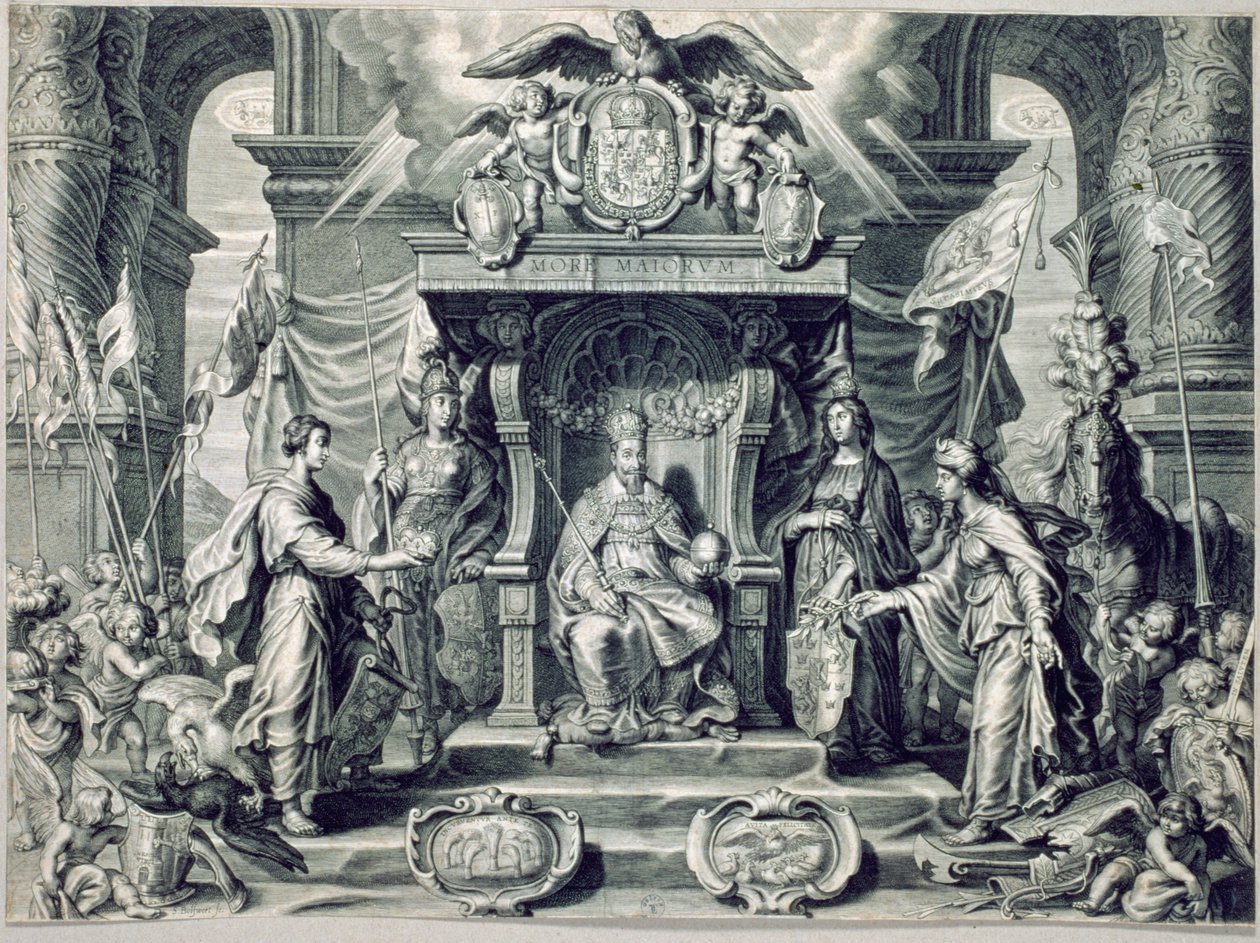 Philosophical Thesis of Ligeza with the Portrait of Sigismund III by Schelte Adams Bolswert