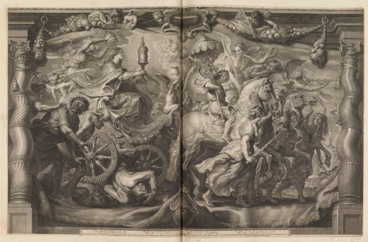 Victory of the Church Through the Eucharist by Schelte Adamsz. Bolswert