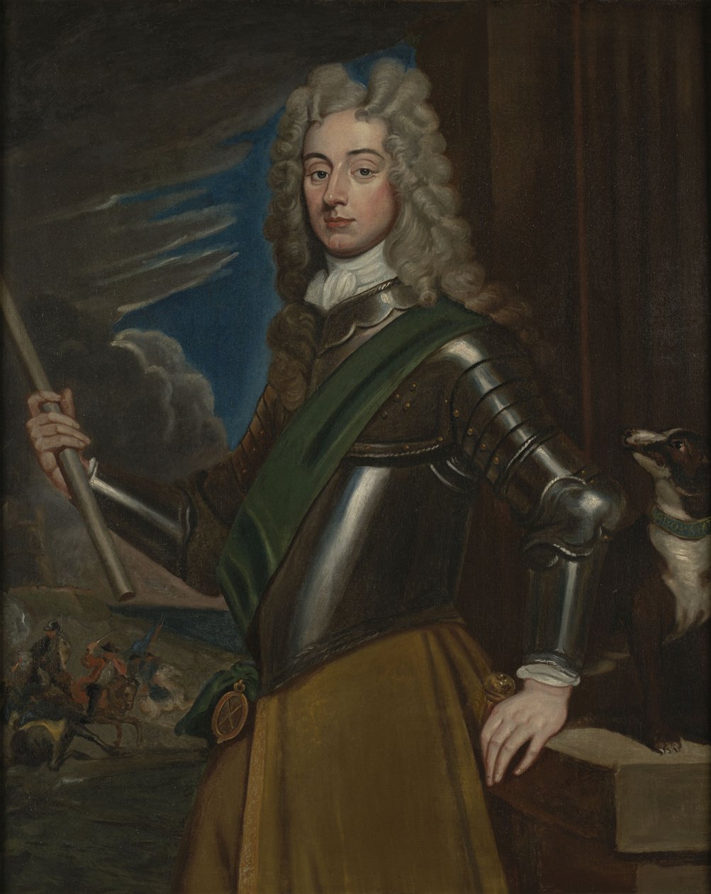 Portrait of Sir John Dalrymple, 2nd Earl of Stair, Field Marshal & Diplomat (1673-1747) by Godfrey Kneller