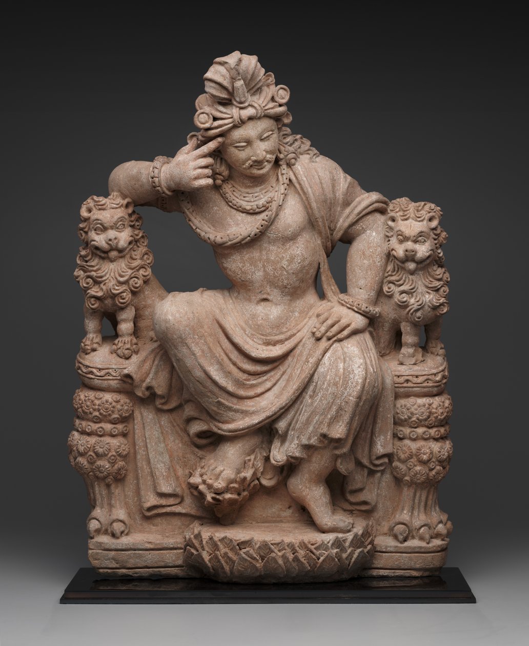 Thinking Bodhisattva by School Afghan