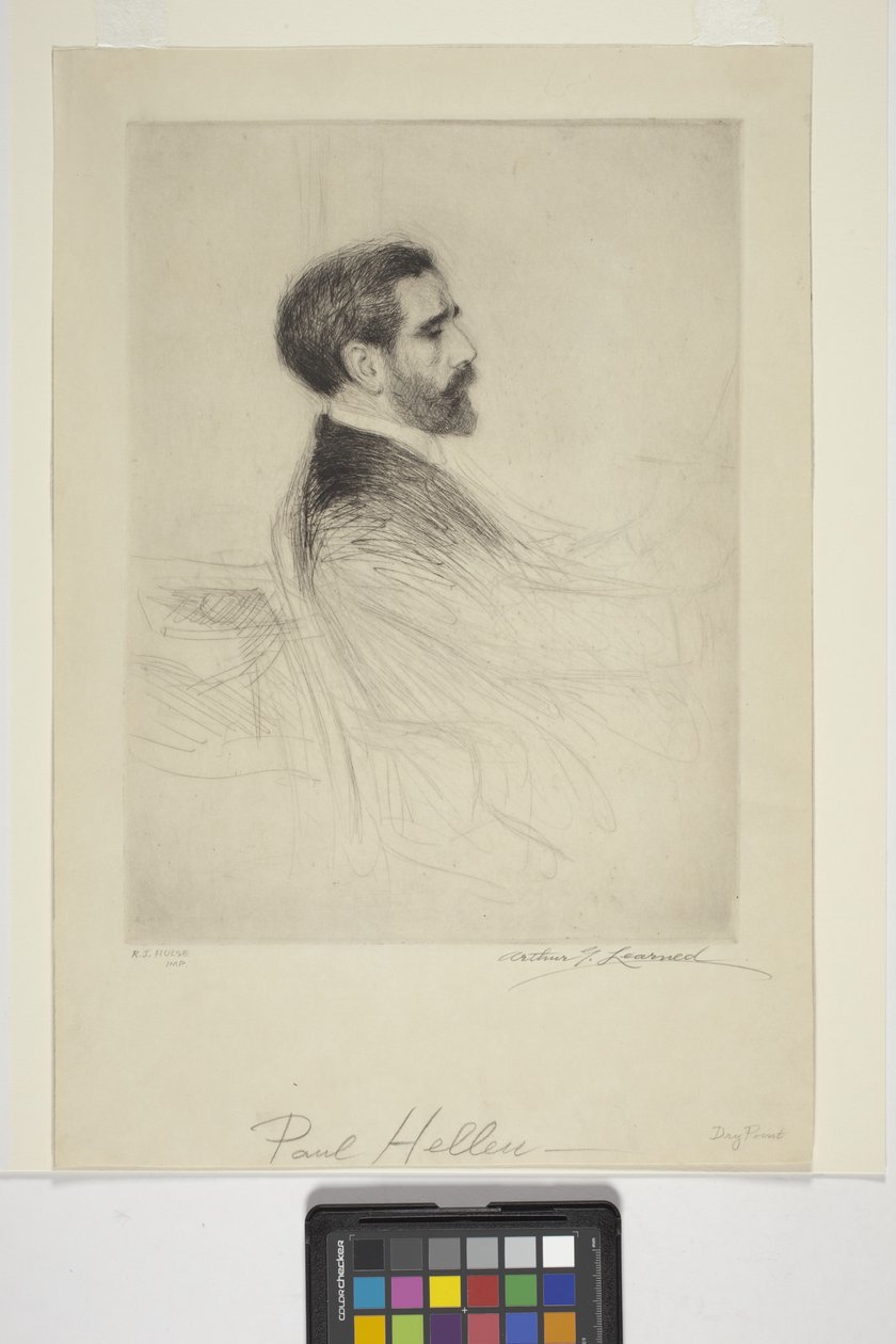 Portrait Of Paul Helleu by School American