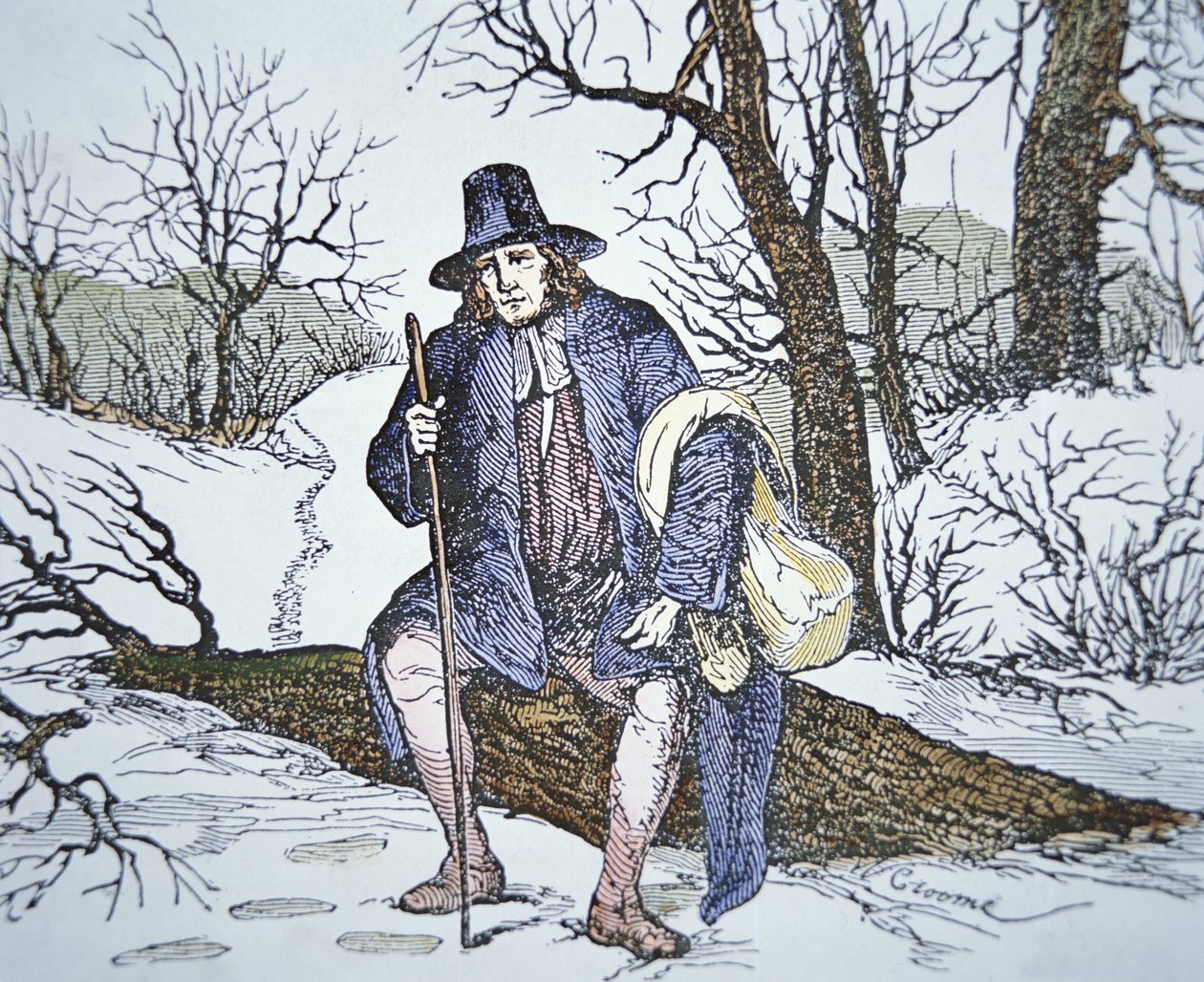 Roger Williams in the Wilderness by School American