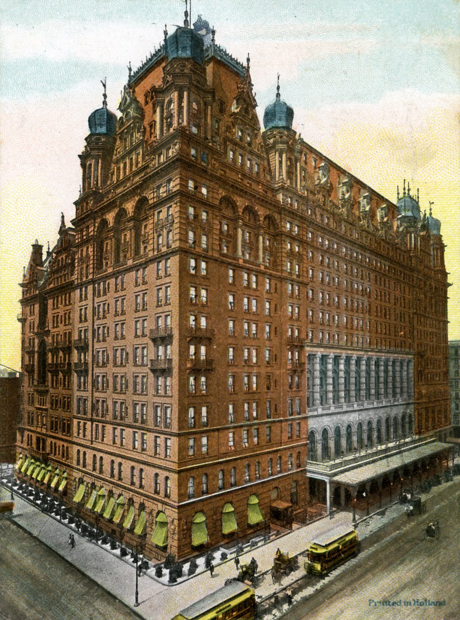 Waldorf Astoria Hotel, New York by School American