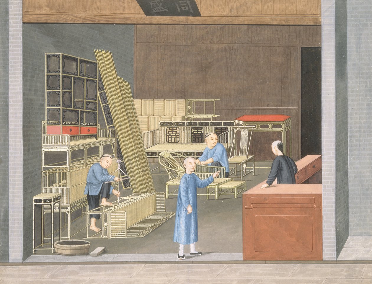 Bamboo Furniture Shop by School Chinese
