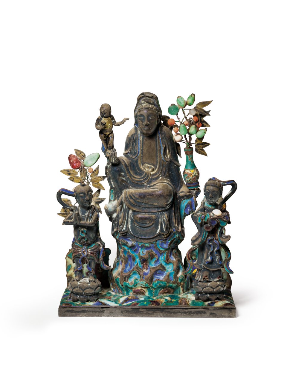Buddhist Figural Group by School Chinese