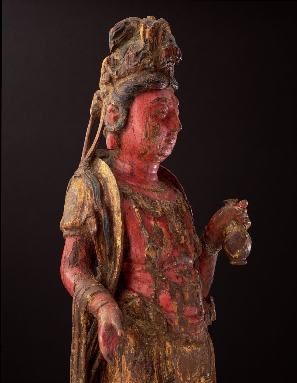Guanyin, Song dynasty (detail) by School Chinese