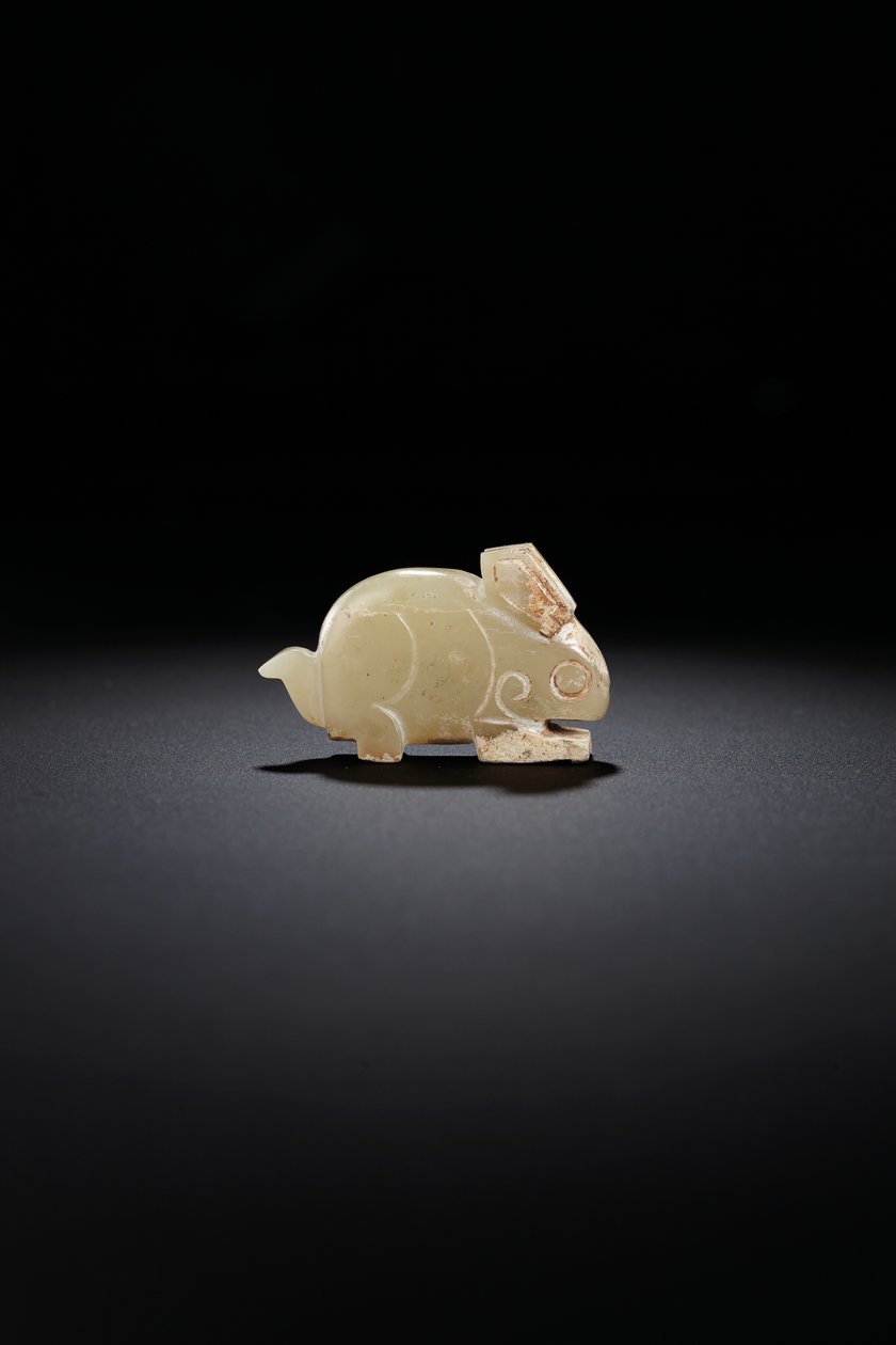 Rabbit-form pendant, late Shang-early Western Zhou dynasty by School Chinese