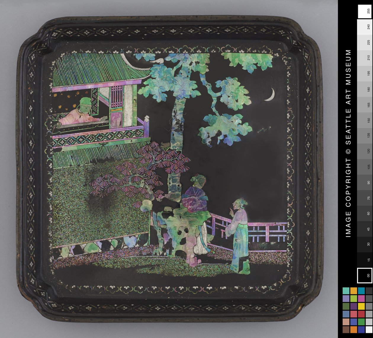 Small plate, late 18th century by School Chinese