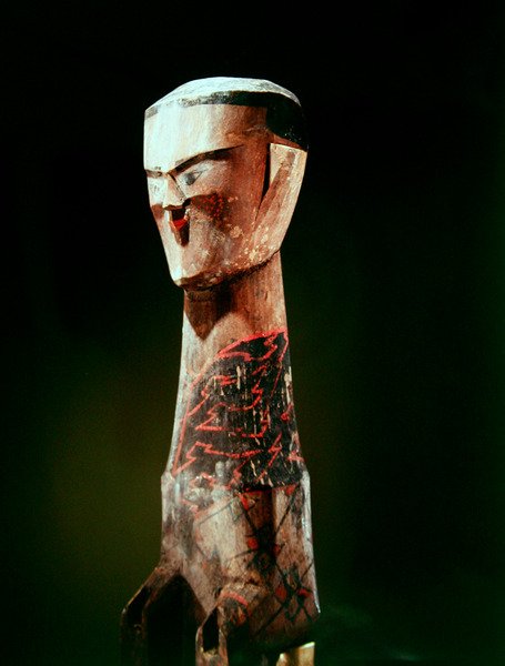 Statuette, Zhou Dynasty (1046-256 BC), 4th - 3rd century BC (detail) by School Chinese