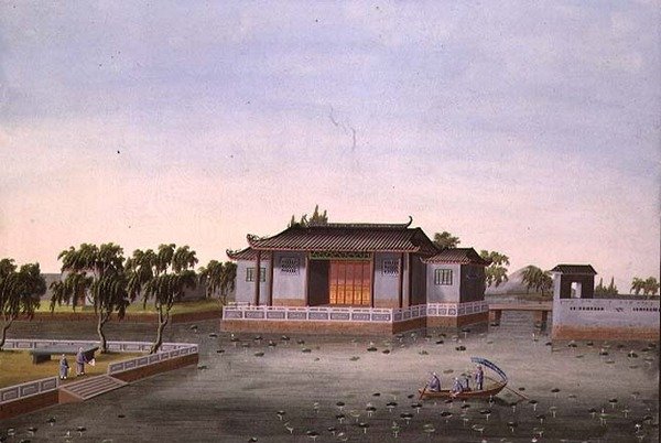 Water Garden, c.1820-40 by School Chinese