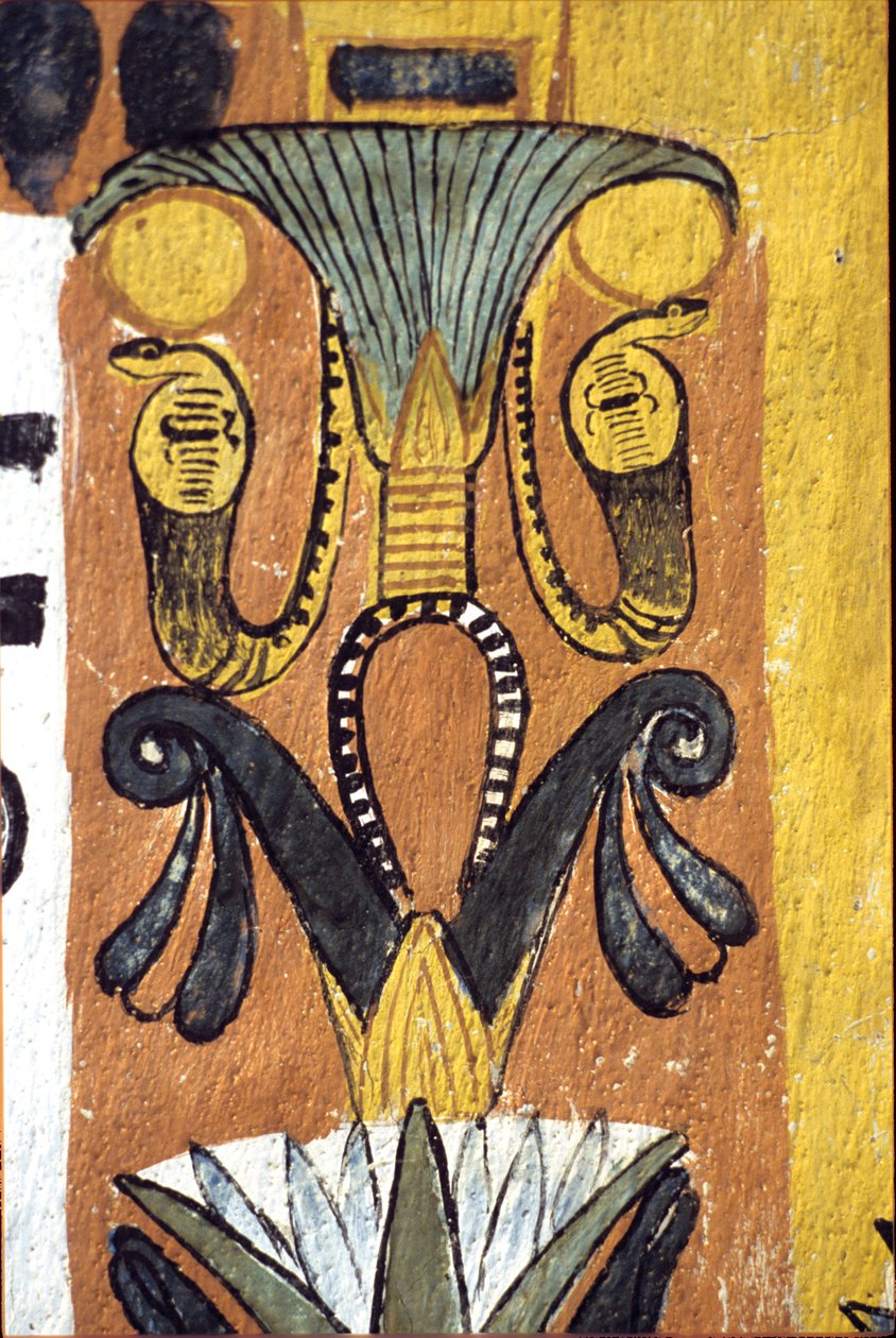 Wall Painting, Tomb of Sennedjem by School Egyptian