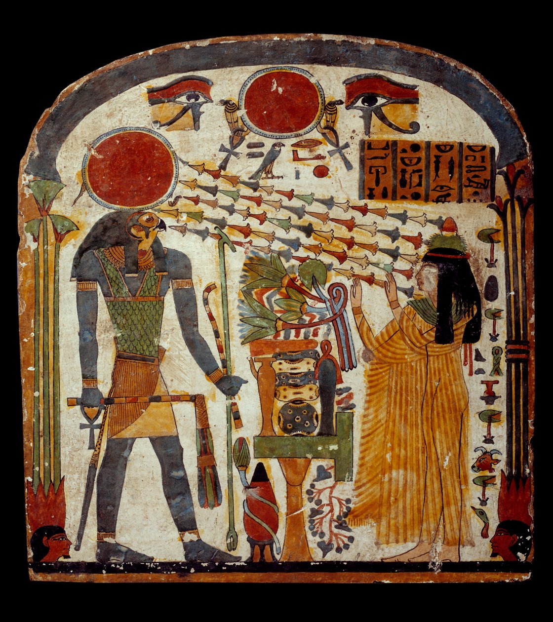Art of Ancient Egypt: Stele de Taperet by School Egyptian
