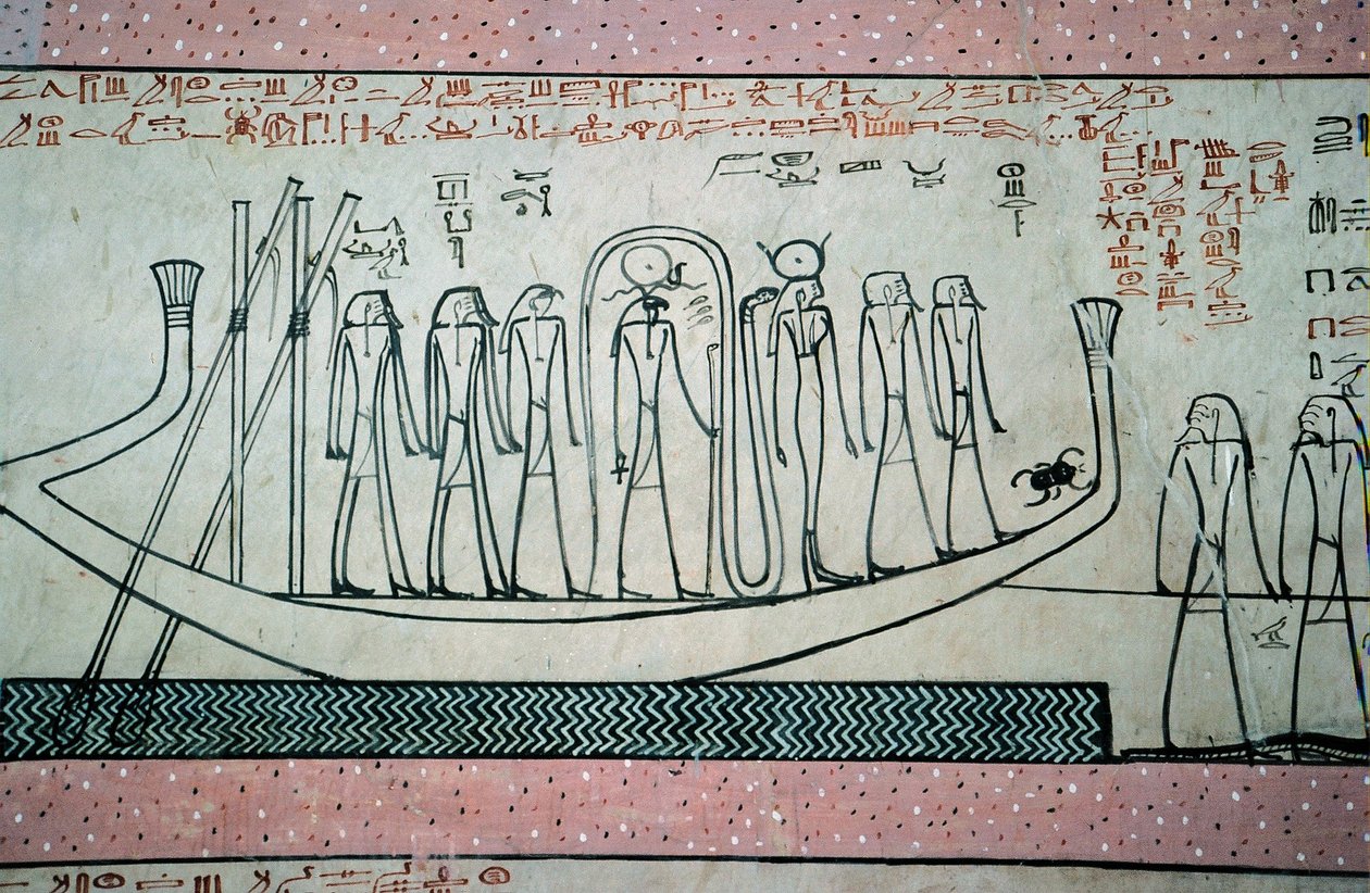 Luxor, Thebes: Left bank of the Nile: Valley of the Kings, tomb of Thutmosis III by School Egyptian