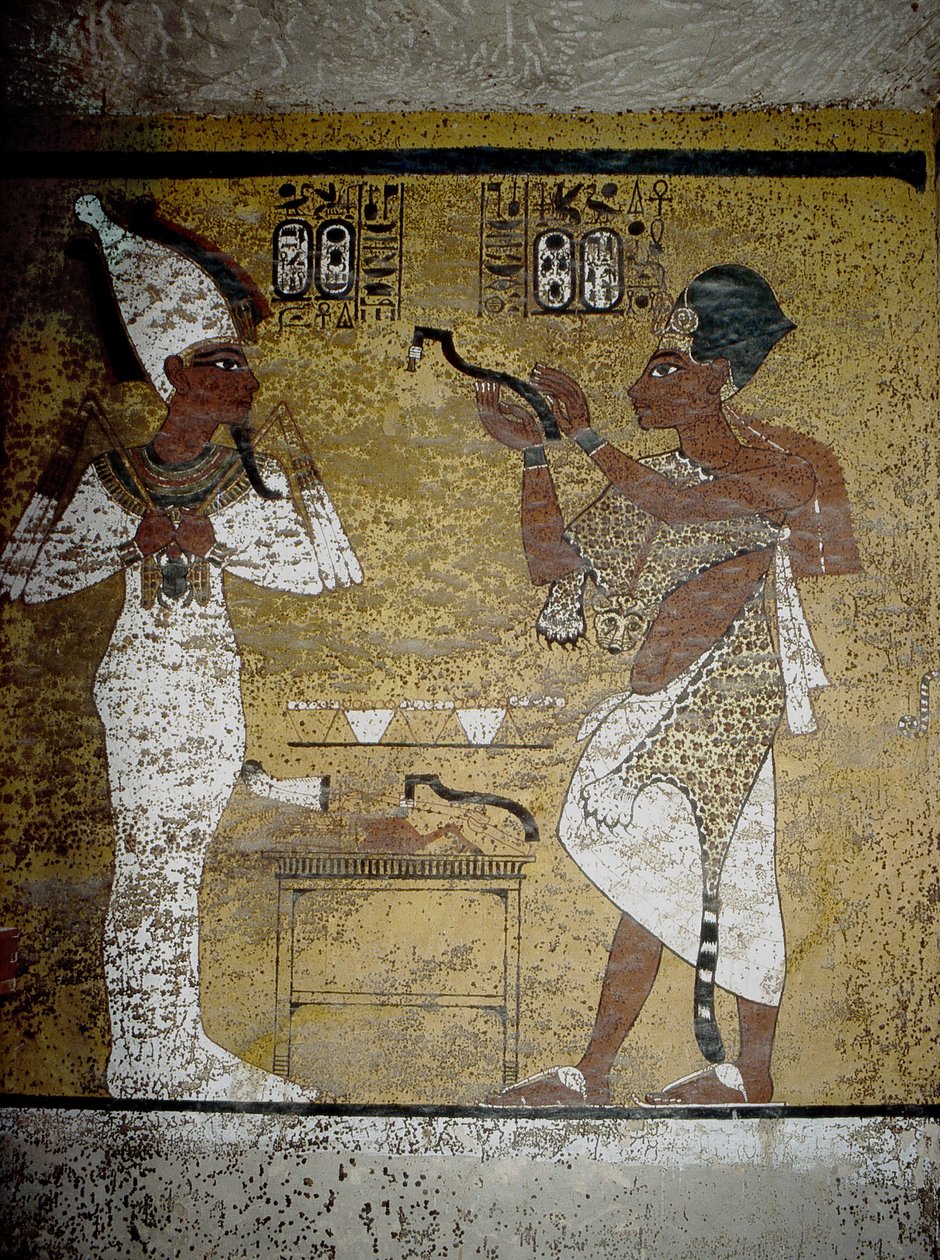 Luxor, Thebes: Valley of the Kings, Tomb of Tutankhamun by School Egyptian