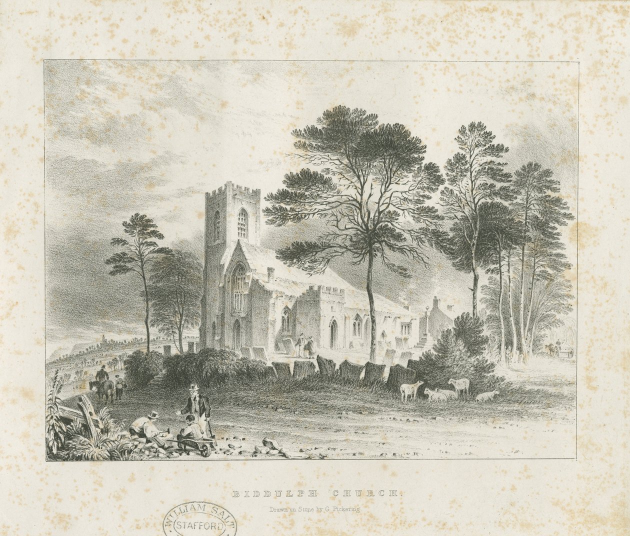 Biddulph (Old) Church by School English