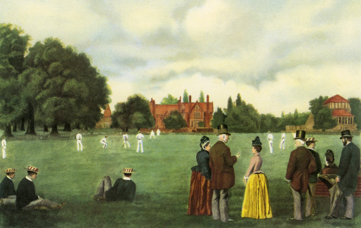 Big Side Cricket, Rugby School, England, from 