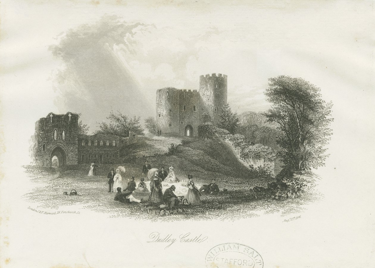 Dudley Castle - The Keep (detail) by School English