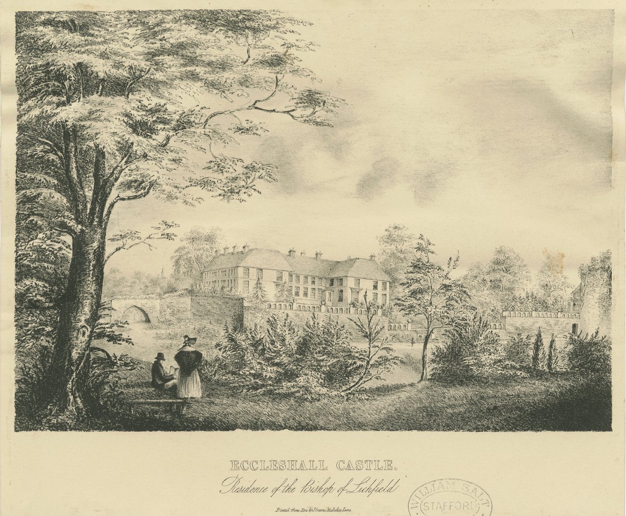 Eccleshall - Castle by School English