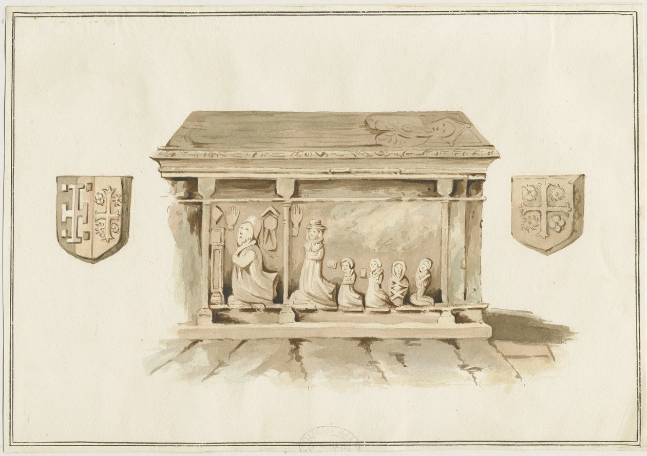 Tomb of Bishop Bentham, Eccleshall Church by School English