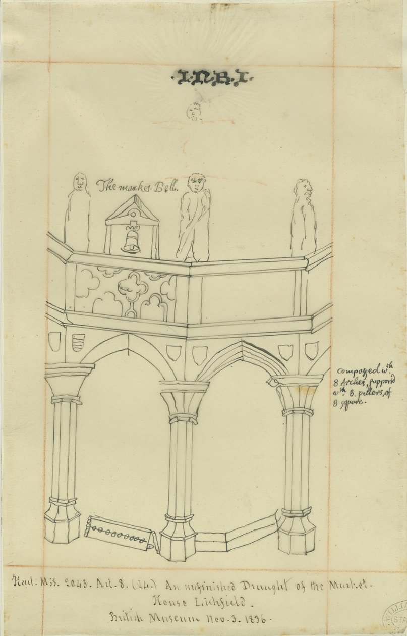 Lichfield - Market Place by School English